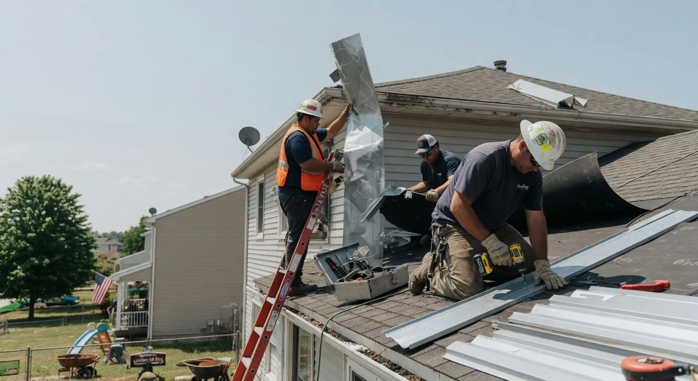 Metal Roofing Installation in Theriot, LA near me